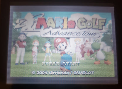 Mario Golf Advance Tour GBA Video Game Boy Advance 2004 EUR