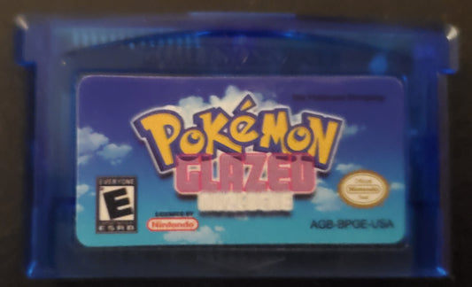 Pokemon Glazed GBA ROM Hack Video Game Custom Gameboy Advance