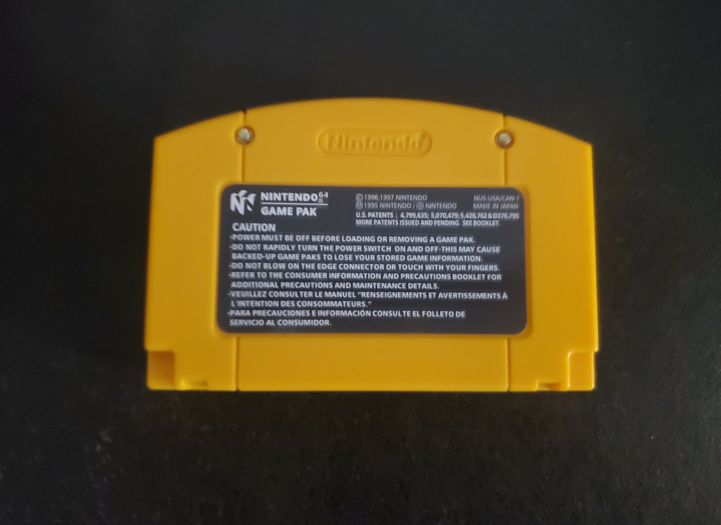 Donkey Kong 64 N64 Nintendo 64 Video Game Cartridge 1999