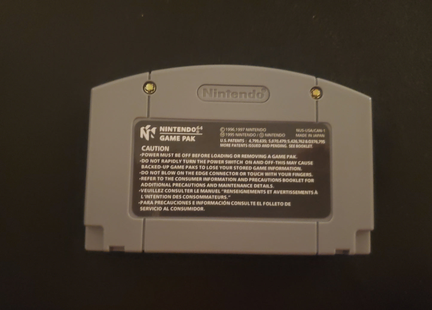 Yoshi's Story N64 Nintendo 64 Video Game Cartridge 1998