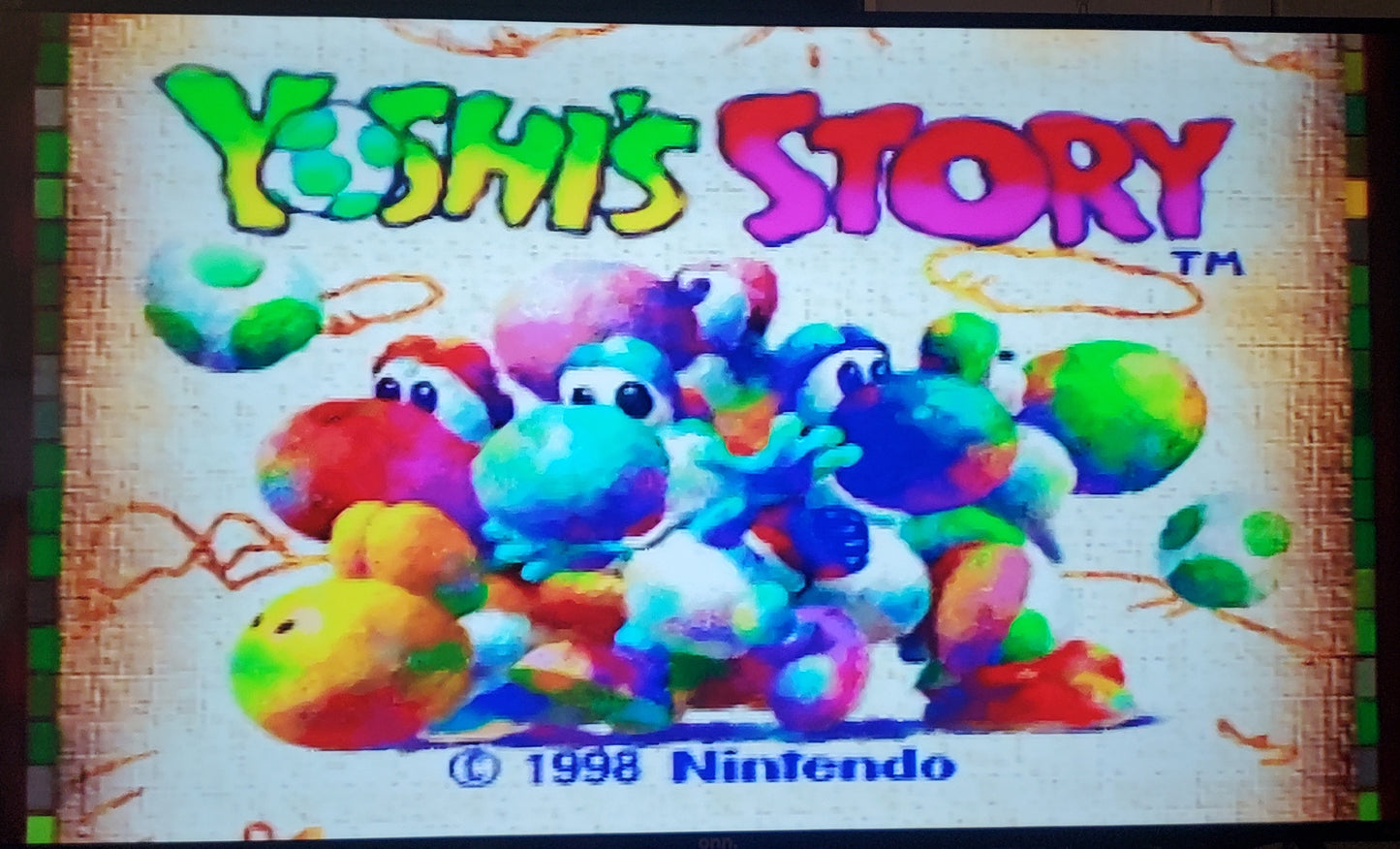 Yoshi's Story N64 Nintendo 64 Video Game Cartridge 1998
