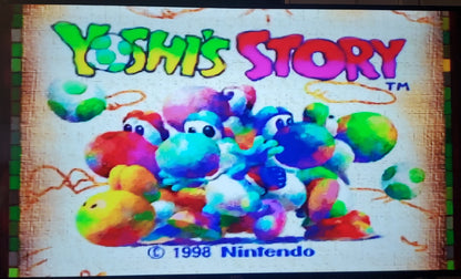 Yoshi's Story N64 Nintendo 64 Video Game Cartridge 1998
