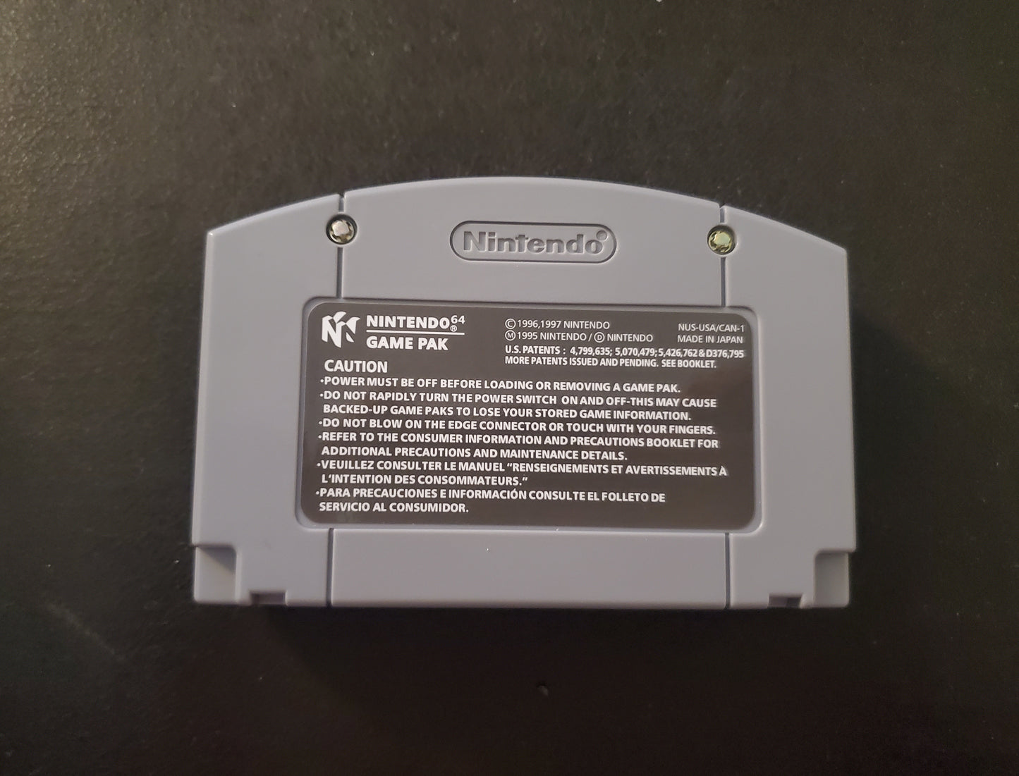 Rampage World Tour N64 Nintendo 64 Video Game 1998