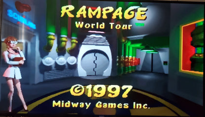 Rampage World Tour N64 Nintendo 64 Video Game 1998