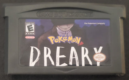 Pokemon Dreary GBA ROM Hack Video Game Boy Advance