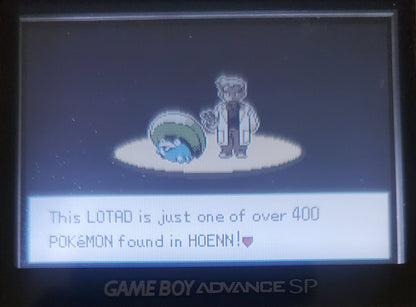 Pokemon Emerald Seaglass GBA Pokemon ROM Hack Video Game Boy Advance