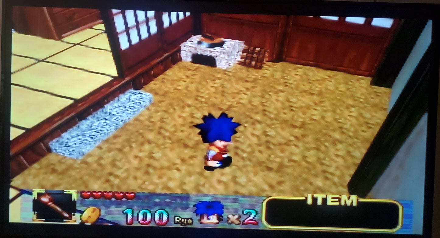 Mystical Ninja Starring Goemon N64 Nintendo 64 Video Game Cartridge