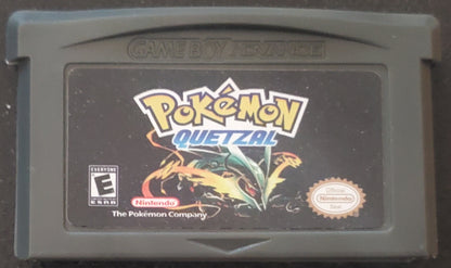 Pokemon Quetzal GBA ROM Hack Video Game Custom Gameboy Advance