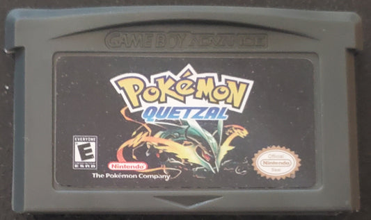 Pokemon Quetzal GBA ROM Hack Video Game Custom Gameboy Advance