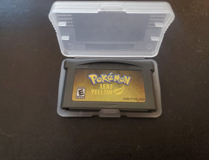 Pokemon Leaf Yellow GBA ROM Hack Video Game Custom Gameboy Advance
