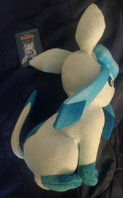 Pokemon Glaceon Plush Soft Stuffed Doll Toys Cute 25 CM Kids