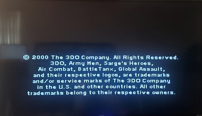 Army Men Sarge's Heroes 2 N64 Nintendo 64 Video Game Cartridge 2000