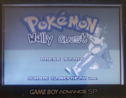 Pokemon Wally Quest GBA Pokemon ROM Hack Video Game Boy Advance