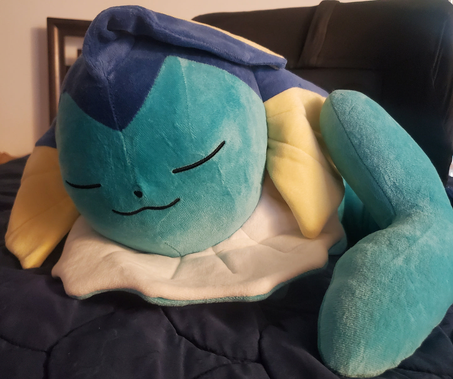 Pokemon Center Vaporeon Sleeper Plush Eeveelutions Plush Rare Authentic