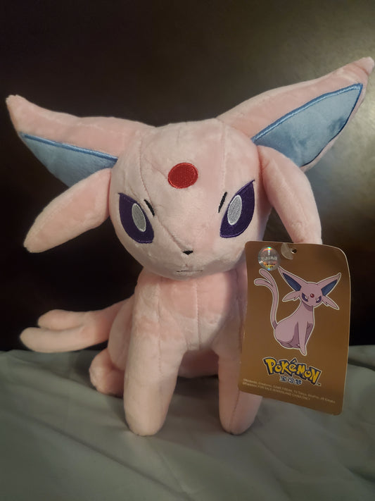 Pokemon Espeon Plush Soft Stuffed Doll Kids Toy 9 Inch