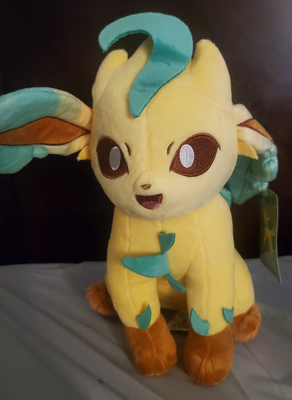 Pokemon Leafeon Plush Soft Stuffed Doll Toys Cute Collectible Kids Toy 11 Inch