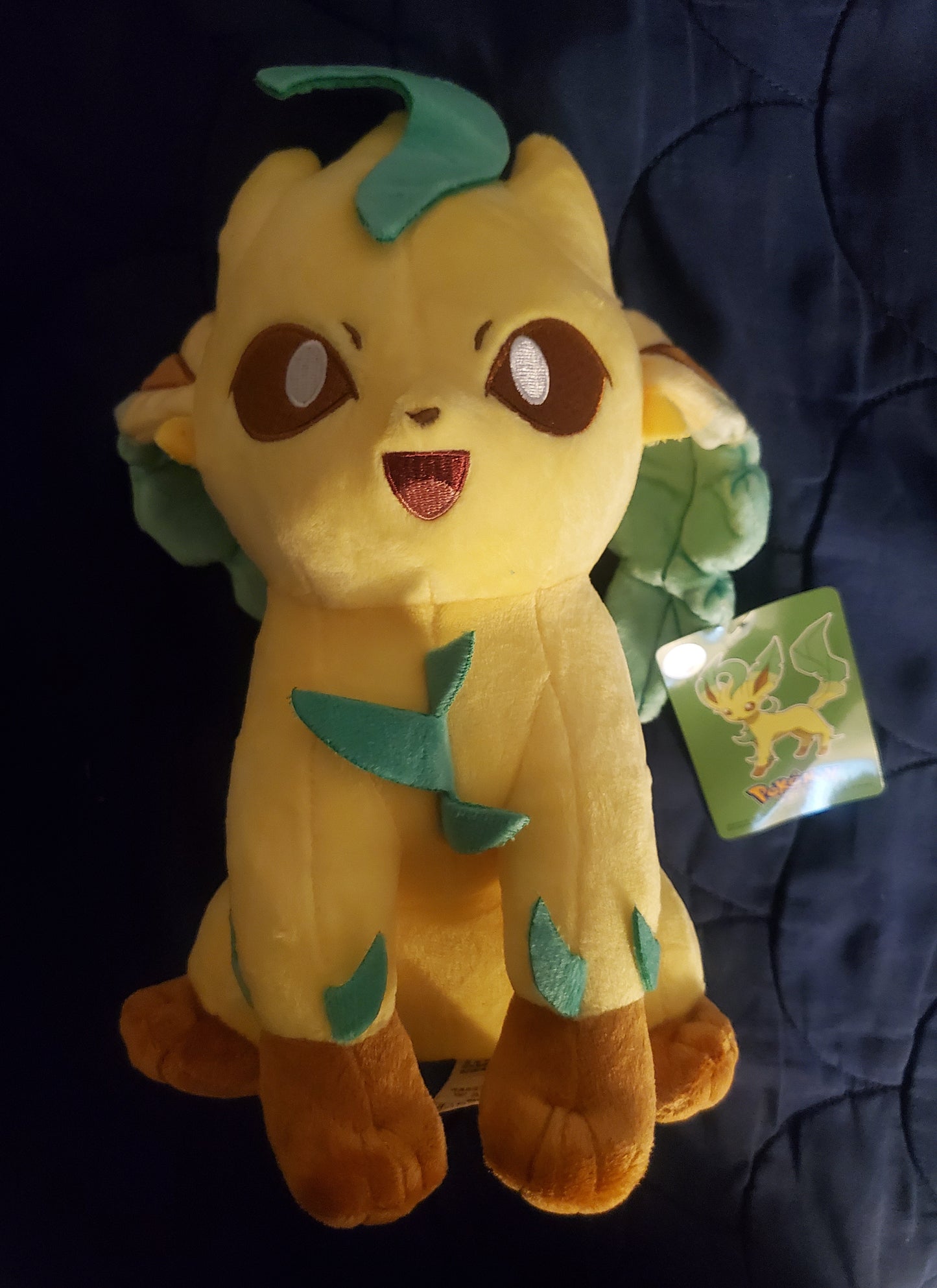 Pokemon Leafeon Plush Soft Stuffed Doll Toys Cute Collectible Kids Toy 11 Inch