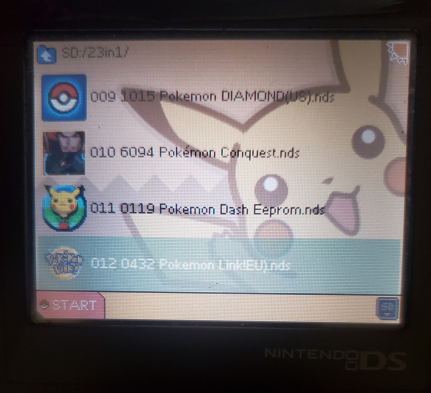 Pokemon 23 in 1 Nintendo DS Huge Collection Great Value Lot