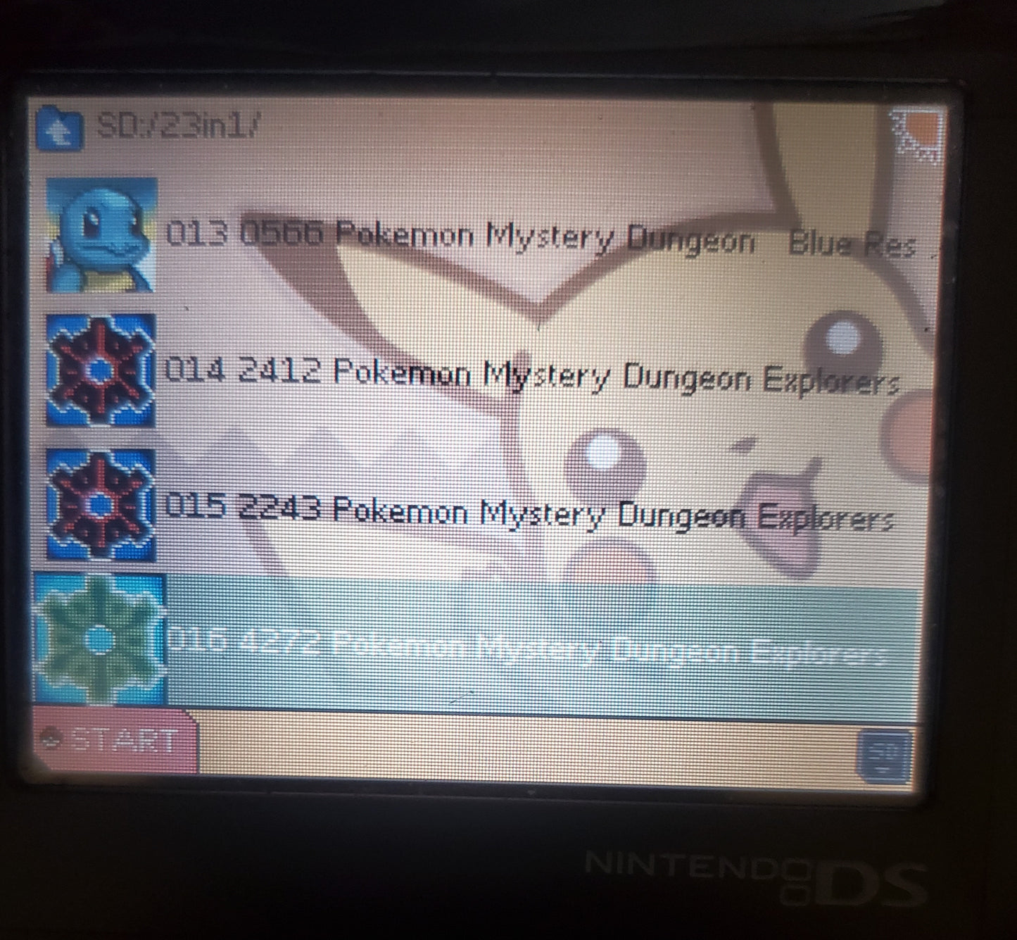 Pokemon 23 in 1 Nintendo DS Huge Collection Great Value Lot