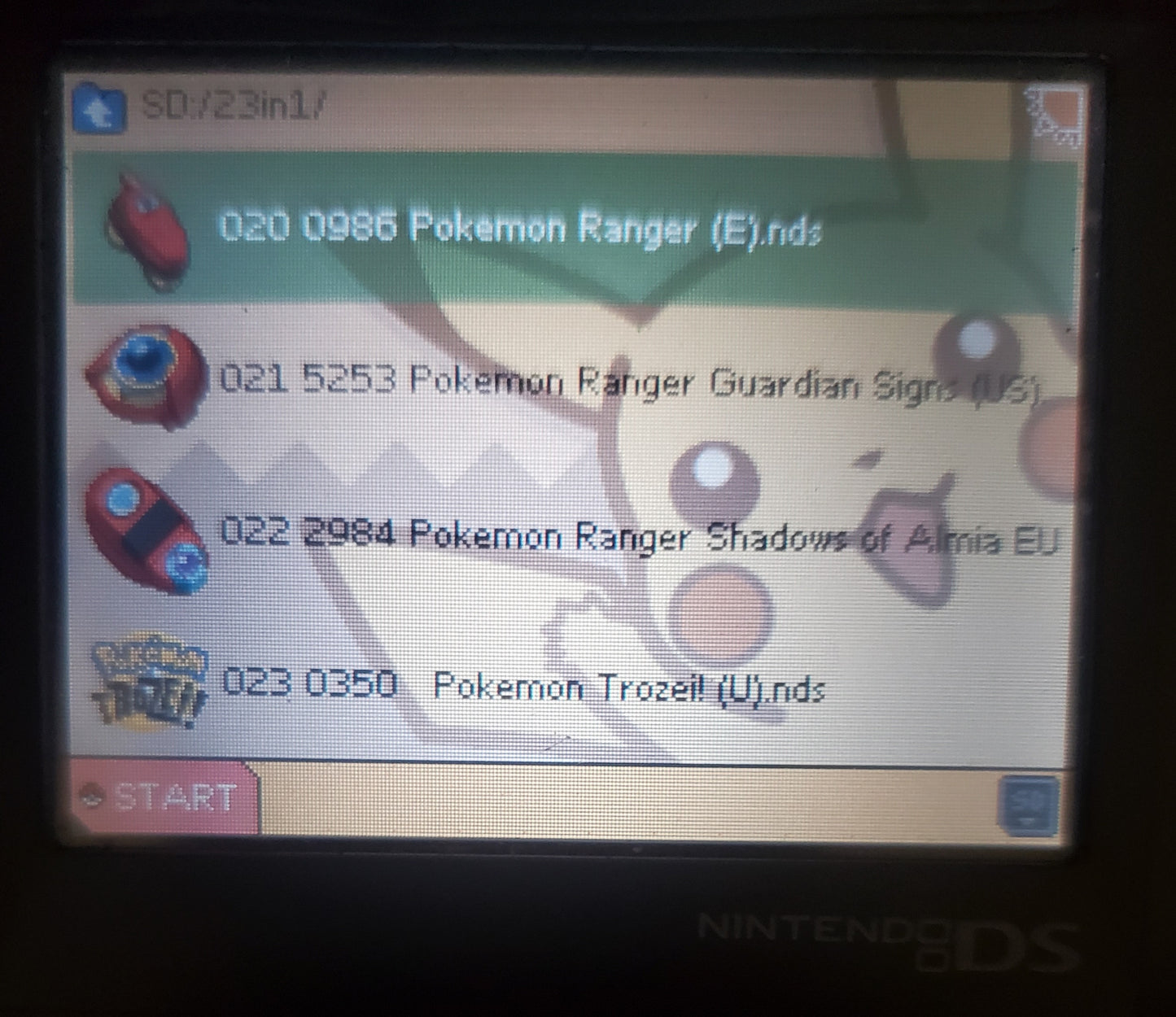 Pokemon 23 in 1 Nintendo DS Huge Collection Great Value Lot