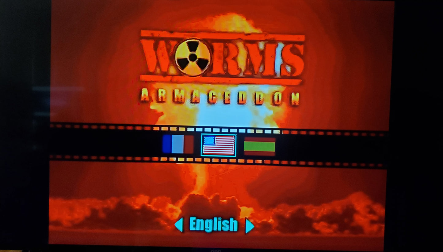 Worms Armageddon N64 Nintendo 64 Video Game 1999