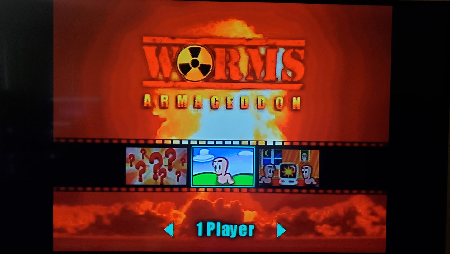 Worms Armageddon N64 Nintendo 64 Video Game 1999
