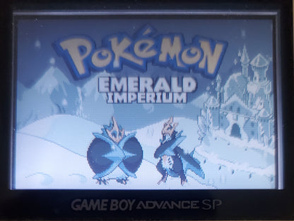 Pokemon Emerald Imperium GBA ROM Hack Video Game Boy Advance