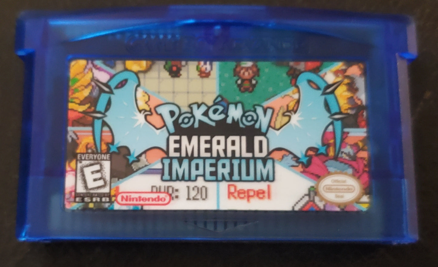 Pokemon Emerald Imperium GBA ROM Hack Video Game Boy Advance
