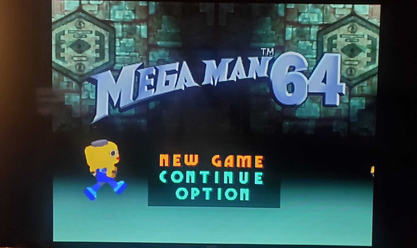 Mega Man 64 N64 Nintendo 64 Video Game Cartridge 2001