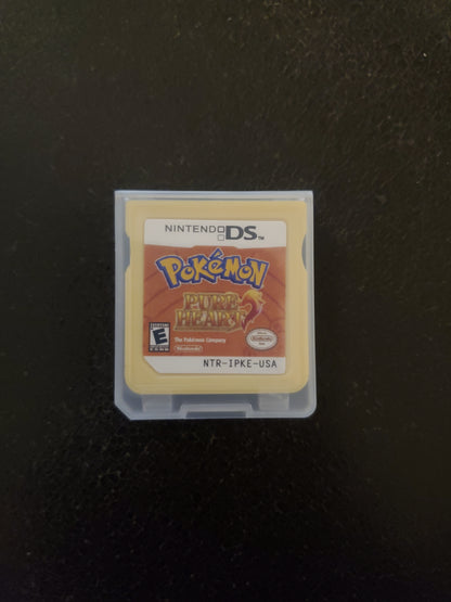 Pokemon Pure Heart Nintendo DS Custom ROM Hack Video Game Cartridge