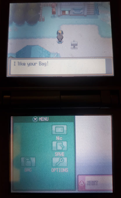 Pokemon Pure Heart Nintendo DS Custom ROM Hack Video Game Cartridge