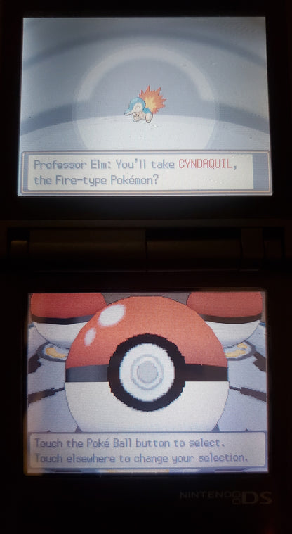 Pokemon Pure Heart Nintendo DS Custom ROM Hack Video Game Cartridge