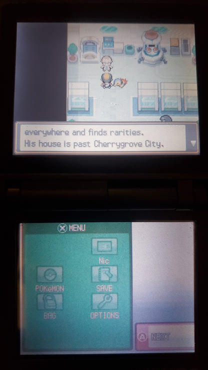 Pokemon Pure Heart Nintendo DS Custom ROM Hack Video Game Cartridge
