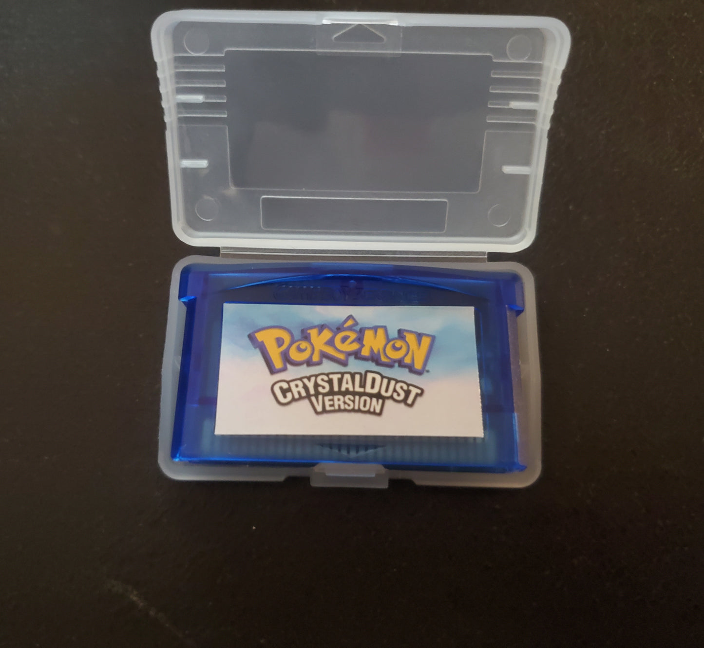 Pokemon CrystalDust GBA ROM Hack Video Game Boy Advance