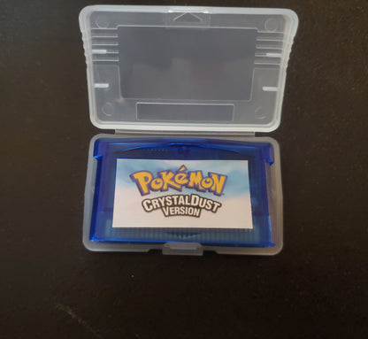 Pokemon CrystalDust GBA ROM Hack Video Game Boy Advance