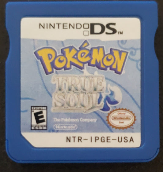 Pokemon True Soul Nintendo DS Custom ROM Hack Video Game Cartridge
