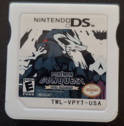 Pokemon Conquest Twin Dragons Nintendo DS Custom ROM Hack Video Game