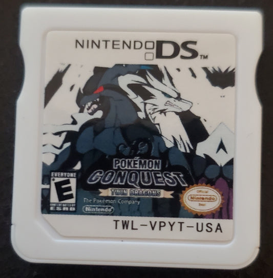 Pokemon Conquest Twin Dragons Nintendo DS Custom ROM Hack Video Game