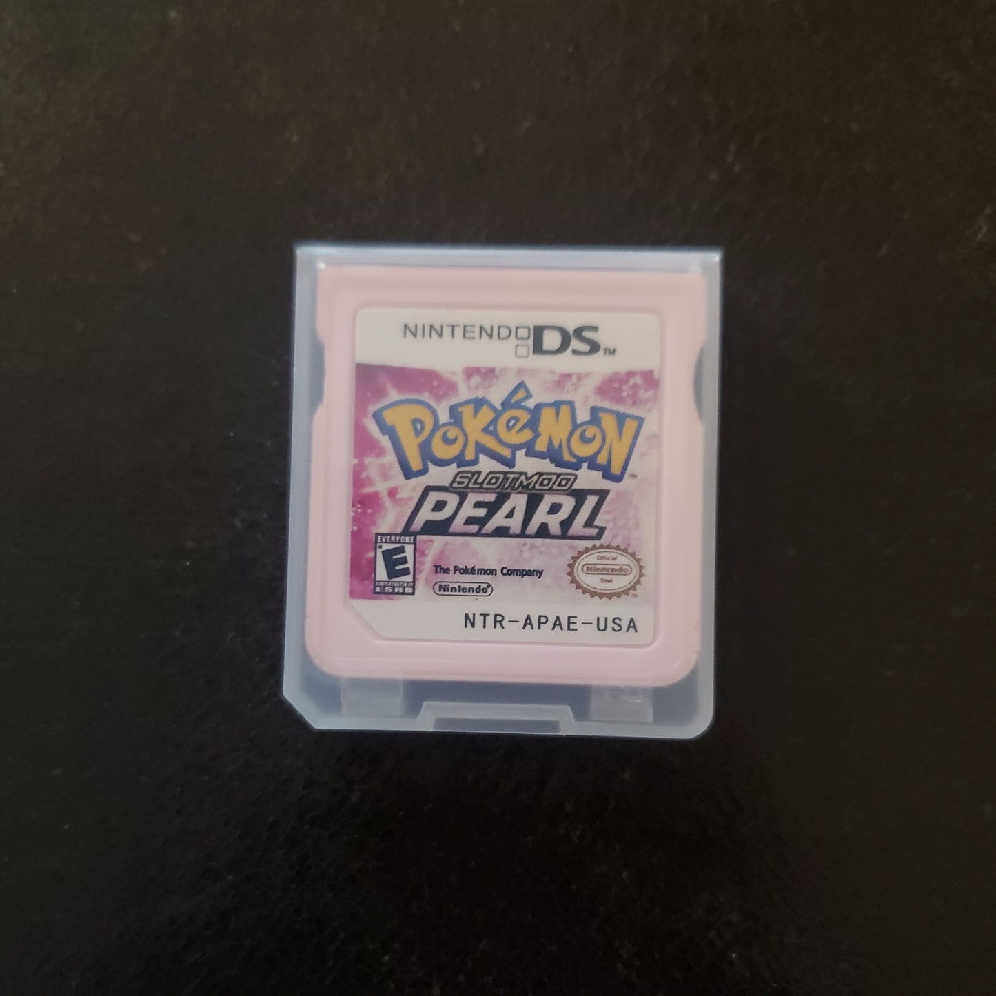 Pokemon SlotMod Pearl Nintendo DS Custom ROM Hack Video Game Cartridge