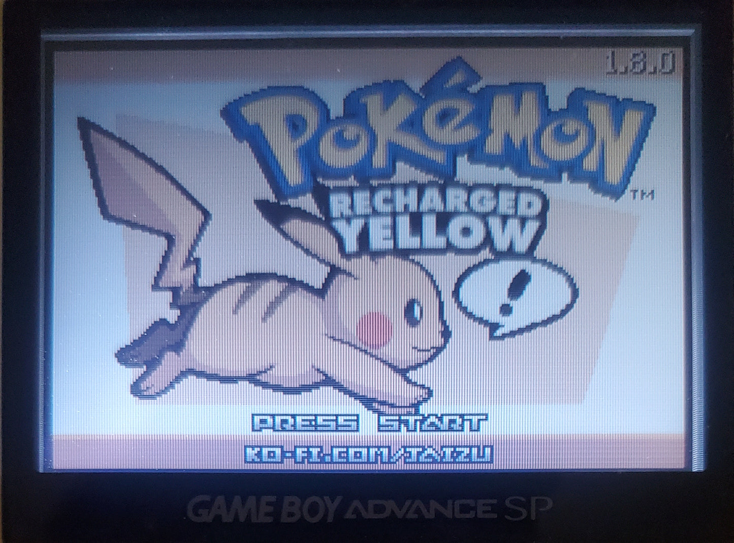 Pokemon Recharged Yellow GBA Pokemon ROM Hack Game Boy Advance