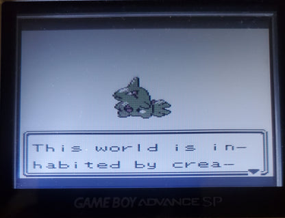 Pokemon Prism GBC ROM Hack Video Game Boy Color