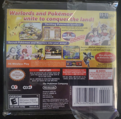 Pokemon Conquest Video Game Nintendo DS 2012