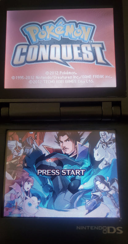 Pokemon Conquest Video Game Nintendo DS 2012