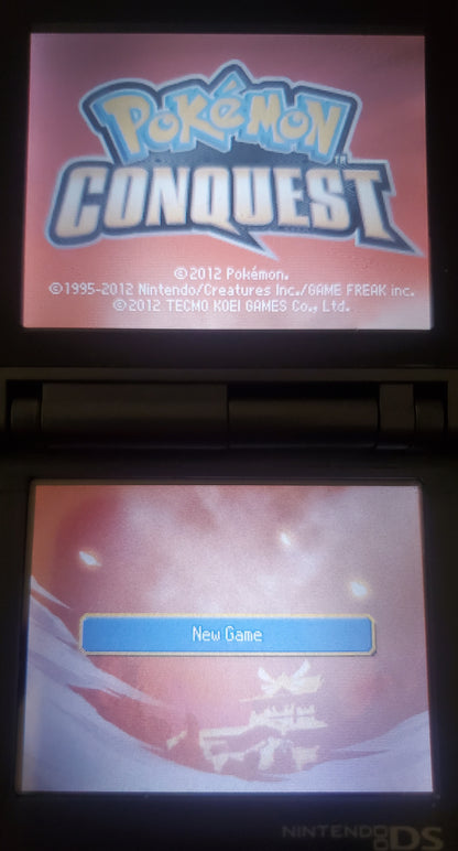 Pokemon Conquest Video Game Nintendo DS 2012