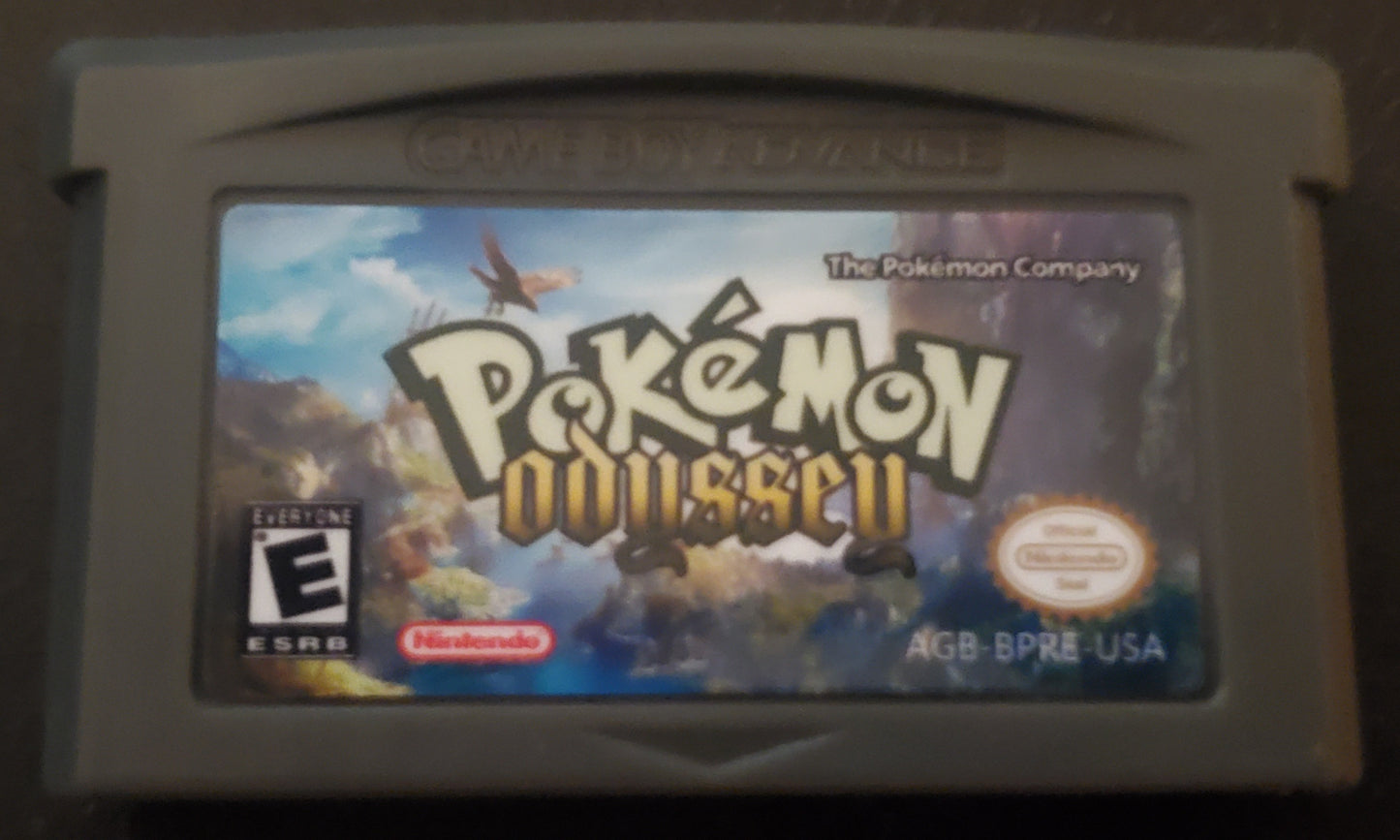 Pokemon ROM Hacks GBA Video Game Cartridges Custom Gameboy Advance