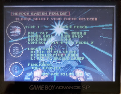 R-Type III GBA Video Game Cartridge GameBoy Advance