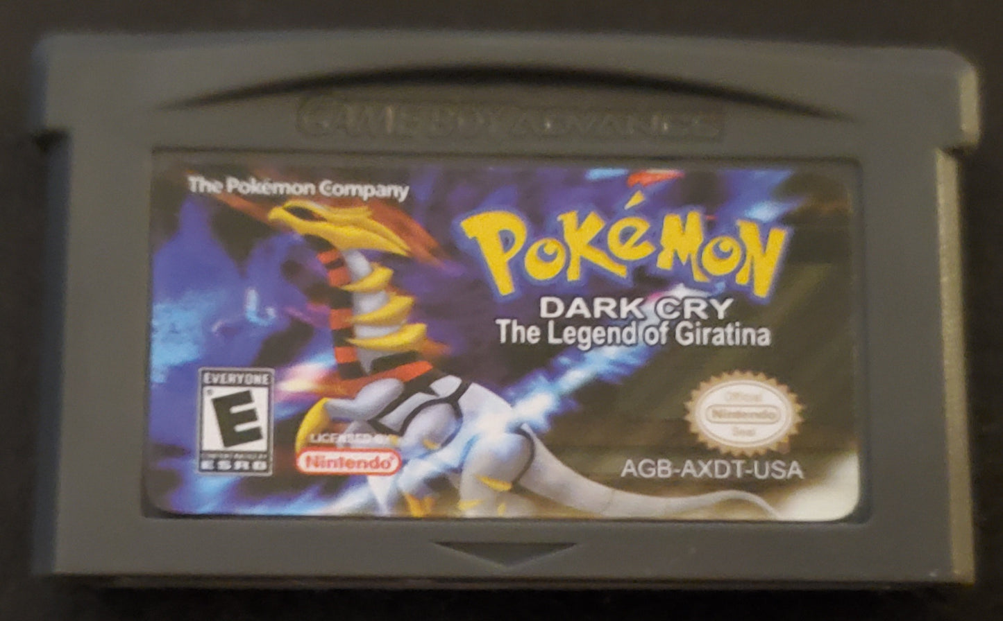 Pokemon DarkCry The Legend of Giratina GBA ROM Hack Game Boy Advance