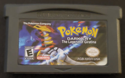 Pokemon DarkCry The Legend of Giratina GBA ROM Hack Game Boy Advance