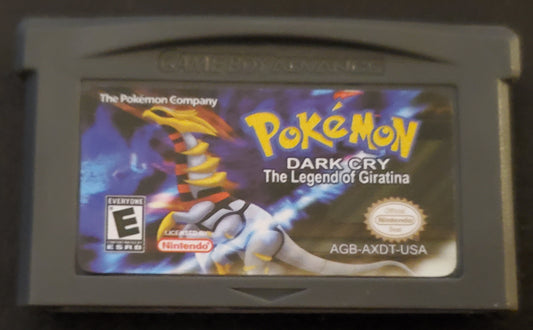 Pokemon DarkCry The Legend of Giratina GBA ROM Hack Game Boy Advance