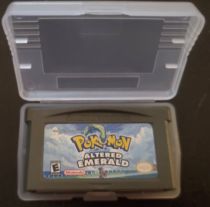 Pokemon Altered Emerald GBA ROM Hack Video Game Boy Advance